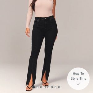 Abercrombie Curve Love High Rise Jeans